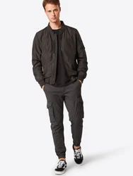 Jack & Jones Cargohose JJIPaul JJFLake (1-tlg) dunkelgrau