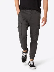 Jack & Jones Cargohose JJIPaul JJFLake (1-tlg) dunkelgrau