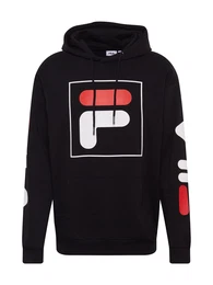 Sweatshirt ''''Total'''' rot / schwarz / weiß