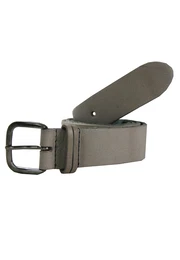 Ledergürtel grau