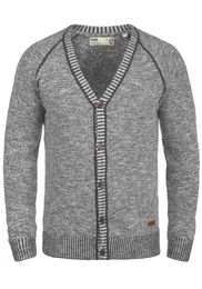 !Solid Cardigan ''''Thiamin'''' grau
