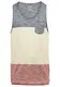 BLEND Tanktop ''''Johans'''' blau / hellgelb / rot