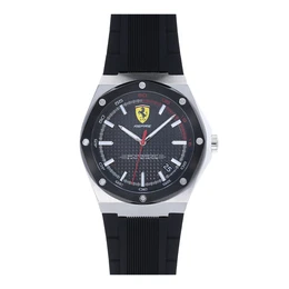 Scuderia Ferrari Uhr ''''Aspire'''' schwarz / silber