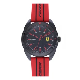 Uhr ''''Forza'''' rot / schwarz