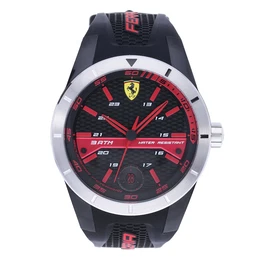 Scuderia Ferrari Uhr ''''Red Rev T'''' rot / schwarz / silber