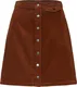 VILA Sukně  rezavě hnědá
