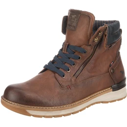 Stiefel dunkelbraun / marine