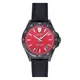 Scuderia Ferrari Uhr ''''Pilota'''' hellrot / schwarz