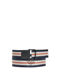 S.Oliver Gürtel navy / orange / schwarz / weiß