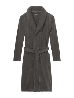 Tommy Hilfiger Bademantel Underwear Bathrobe navy/dunkelgrau/knallrot/weiß Tommy Hilfiger Bademantel Underwear Bathrobe navy/dunkelgrau/knallrot/weiß