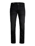 JACK & JONES Jeans Mike Comfort Fit Jeans Original JOS 411 Schwarz/Grau/Dunkelgrau