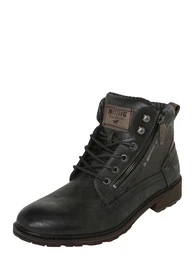 Schnrboots beige / graphit