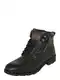 MUSTANG Schnrboots beige / graphit