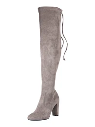 Kozačky nad kolena 'Liya' šedá