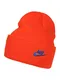 Nike Sportswear Mütze ''''U NSW CUFFED BEANIE UTILITY'''' blau / dunkelorange