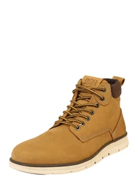 Schnürboots senf / hellbraun