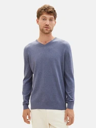 TOM TAILOR Pullover taubenblau