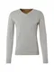 TOM TAILOR Pullover graumeliert