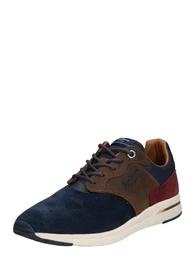 Sneaker ''''JAYKER LTH MIX'''' dunkelblau / dunkelbraun