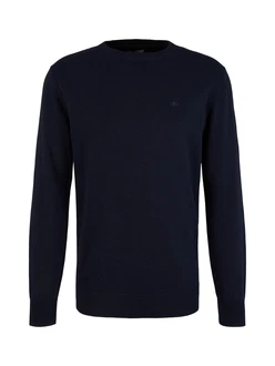 TOM TAILOR Pullover nachtblau TOM TAILOR Pullover nachtblau