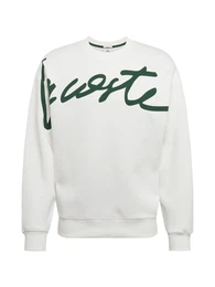 LIVE Sweatshirt dunkelgrün / offwhite