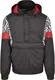 Urban Classics Jacke offwhite / schwarz / feuerrot