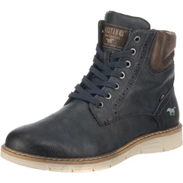 Schnürstiefel dunkelblau