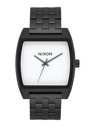 Uhr ''''Time Tracker'''' schwarz / weiß