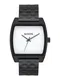 Nixon Uhr ''''Time Tracker'''' schwarz / weiß