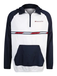 Tommy Sport Windbreaker weiß / blau