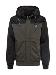 bergangsjacke oliv / schwarz