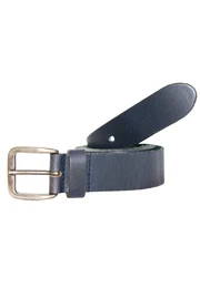 Ledergürtel blau