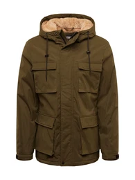 Jacke hellbraun / oliv