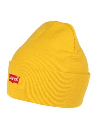 LEVI''''S Mütze ''''RED BATWING EMBROIDERED SLOUCHY BEANIE'''' gelb