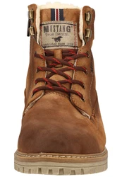 MUSTANG Schnürboots (Winterboots) braun/dunkelbraun