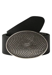 RETTUNGSRING by showroom 019 Echtledergrtel schwarz