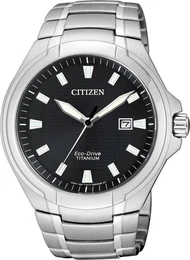 Uhr ''''BM7430-89E'''' schwarz / silber