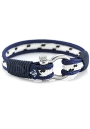 Constantin Nautics Armband ''''Yachting'''' marine / nachtblau / silber / wei