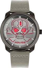Quarzuhr ''''Bleder PL15714JSU.61'''' neonrot / dunkelgrau