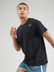 NIKE Sportshirt schwarz/weiß