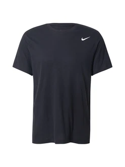 NIKE Sportshirt schwarz/weiß