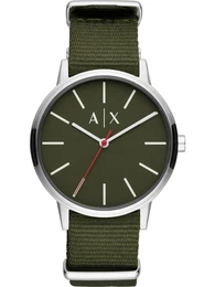 Uhr ''''AX2709'''' silber / oliv
