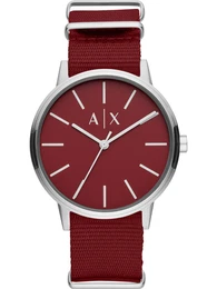 Uhr ''''AX2709'''' karminrot