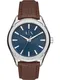 ARMANI EXCHANGE Uhr ''''AX2803'''' royalblau / braun