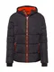 Superdry Jacke schwarz / dunkelorange
