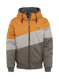 Jacke senf / grau / oliv