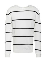 Pullover weiß / schwarz