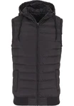 Urban Classics Weste Small Bubble Hooded Vest schwarz