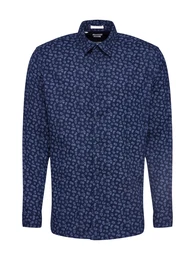 Hemd ''''SEAMUS-CAMP'''' marine / taubenblau
