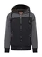 INDICODE JEANS Jacke ''''Brooksbank'''' grau / schwarz